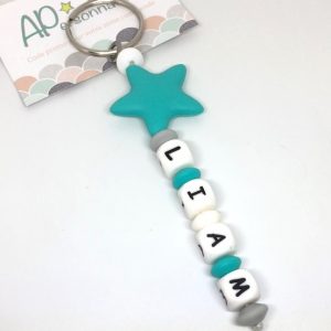 Porte Cle Silicone Fille Ou Garcon Personnalise Apersonnaliser