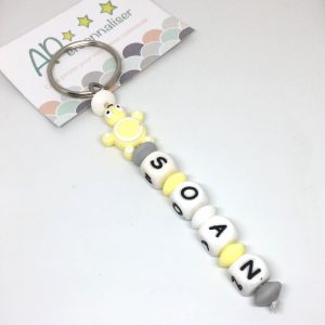 Porte Cle Silicone Fille Ou Garcon Personnalise Apersonnaliser